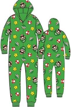 Penkkarit|Lasten Naamiaisasut>IV Beck / Amscan Europe GmbH, Dettinger Str. 148, 73230 Kirchheim/Teck, Germany, www.amscan-europe.com Adult Onesie costume Luigi M