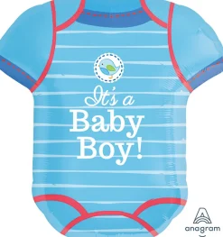 Ristiäiset Ja Nimenantojuhlat|Ristiäiset Ja Nimenantojuhlat>Anagram International Inc, 7700 Anagram Drive, MN 55344-7307, USA, http://www.anagramballoons.com/ Baby Boy muotofoliopallo