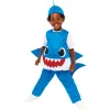 Lasten Naamiaisasut|Halloween>IV Beck / Amscan Europe GmbH, Dettinger Str. 148, 73230 Kirchheim/Teck, Germany, www.amscan-europe.com Baby Shark asu sininen 1-2 vuotta