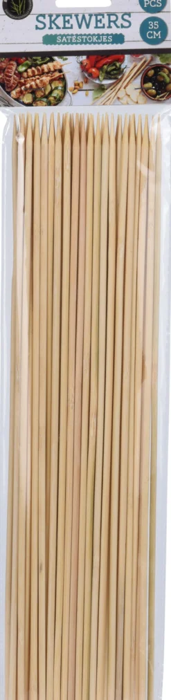 Leivontakoristeet|Muut Juhlatarvikkeet>Koopman International B.V., Distelweg 88, 1031 HH AMSTERDAM, www.koopmanint.com Bambutikku 35 cm 50 kpl/pkt
