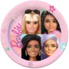 Lautaset|Barbie>IV Beck / Amscan Europe GmbH, Dettinger Str. 148, 73230 Kirchheim/Teck, Germany, www.amscan-europe.com Barbie suuri pahvilautanen 23 cm 8 kpl/pkt