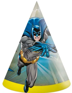 Torvet, Käärmepillit Ja Juhlasetit|Batman>Procos S.A., 56th KLM Paleas Ethnikis, 320-11 Inofita Greece, www.procos.gr Batman pahvihattu 6 kpl/pkt