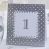 Paikkakortit Ja Pidikkeet>Neviti Chic Boutique numeroidut pöytäkortit 1-12