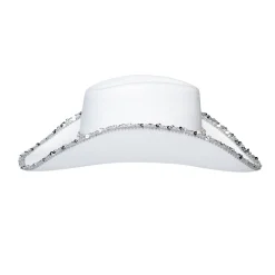 Häät|Häät>Boland Party Partners, P. O. Box 518, AK ALPHEN A/D RIJN, https://boland.eu Cowboy hattu bride valkoinen