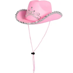 Muut Asusteet|Hatut Ja Päähineet>Boland Party Partners, P. O. Box 518, AK ALPHEN A/D RIJN, https://boland.eu Cowboyhattu lasten pinkki