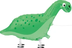 Kävelevät Foliopallot|Vappu>Unique Party Europe, Medford House, East Common Lane, England DN16 1DS, www.uniqueparty.eu Dinosaurus kävelevä foliopallo
