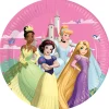 Lautaset|Disney Prinsessat>Juhlamaailma Disney Prinsessat juhlahetki suuri pahvilautanen 23 cm 8 kpl/pkt