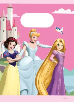 Disney Prinsessat|Muut Juhlatarvikkeet>Juhlamaailma Disney Prinsessat juhlahetki kaverilahjapussi paperinen 4 kpl/pkt