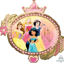 Muotofoliopallot|Disney Prinsessat>Anagram International Inc, 7700 Anagram Drive, MN 55344-7307, USA, http://www.anagramballoons.com/ Disney Prinsessat muotofolio