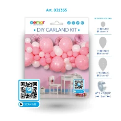 Vauvakutsut, Baby Shower|Vauvakutsut, Baby Shower>GE.MA.R.srl, Via Colle Marracone, 03034 Casalvieri (FR), www.gemar.it DIY Ilmapallokaari vaaleanpunainen