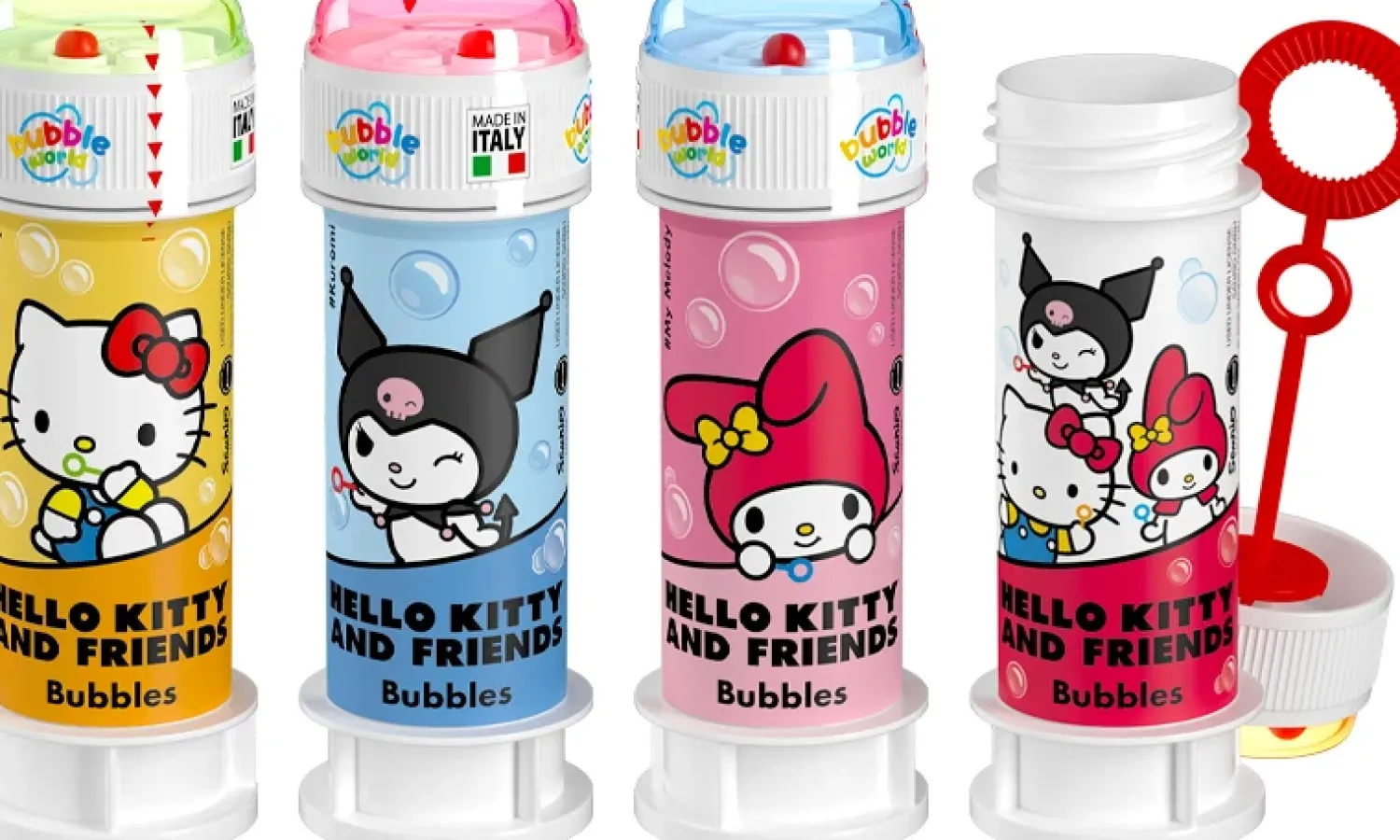Kesätuotteet|Kesätuotteet>Juhlamaailma Dulcop Hello Kitty & Friends -saippuakuplaneste 60 ml