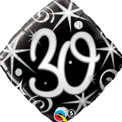 Pienet Foliopallot|Numerofoliopallot> Elegantti numero "30" foliopallo