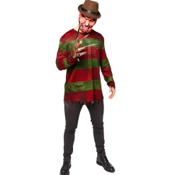 Penkkarit|Halloween>IV Beck / Amscan Europe GmbH, Dettinger Str. 148, 73230 Kirchheim/Teck, Germany, www.amscan-europe.com Freddy Krueger aikuiten naamiaiau