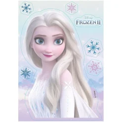 Kakkukuvat Ja Syötävät Koristetarrat|Muut Juhlatarvikkeet>Dekora Innova, SAU, PI Atalayas - C/ Florin, 30-39, 3114 Alicante, www.dekora.es Frozen Elsa syötävä kakkukuva