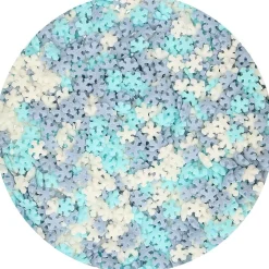 Kakkukuvat Ja Syötävät Koristetarrat|Muut Juhlatarvikkeet>Confetti Oy, Moukarikuja 4 C 1, 4300 TUUSULA, www.confetti.fi FunCakes koristerae, mini lumihiutalemix