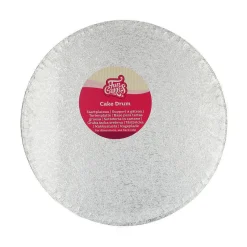 Häät|Häät>Confetti Oy, Moukarikuja 4 C 1, 4300 TUUSULA, www.confetti.fi FunCakes paksu kakkualusta, 27,5 cm hopea
