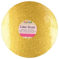 Kakkualustat Ja Leivoslaatikot|Muut Juhlatarvikkeet>Confetti Oy, Moukarikuja 4 C 1, 4300 TUUSULA, www.confetti.fi FunCakes paksu kakkualusta, 25 cm kulta