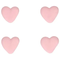 Ystävänpäivä|Leivontakoristeet>Confetti Oy, Moukarikuja 4 C 1, 4300 TUUSULA, www.confetti.fi FunCakes syötävä koriste, vaaleanpunaiset sydämet 8 kpl