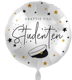 Pienet Foliopallot|Lakkiaiset Ja Valmistujaiset>Premioloon Grattis till studenten foliopallo