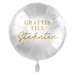 Pienet Foliopallot|Lakkiaiset Ja Valmistujaiset>Premioloon Grattis till studenten foliopallo