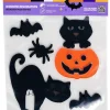Ikkunakoristeet|Halloween>Goodmark Europe NV, Industrielaan 15, 8520 Kuurne, www.goodmarkgroup.com Halloween ikkunakoriste kissat 20 x 20 cm