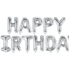 Syntymäpäivät|Syntymäpäivät>PartyDeco sp. z o.o. sp. k., ul. Kolumba 1, 70-035 Szczecin, www.partydeco.com Happy Birthday ilmalla täytettävä foliopallosetti