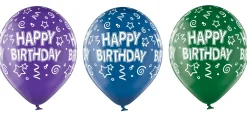 Syntymäpäivät|Syntymäpäivät>Belbal sp.zo.o, ul.Skarszewska 1, 83 - 110 Tczew, www.belbal.com Happy Birthday ilmapallo 30 cm 6 kpl/pss