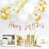 Muu Kattaustarvike|Muut Koristeet Ja Rekvisiitat>PartyDeco sp. z o.o. sp. k., ul. Kolumba 1, 70-035 Szczecin, www.partydeco.com Happy Birthday kattaus- ja koristelusetti