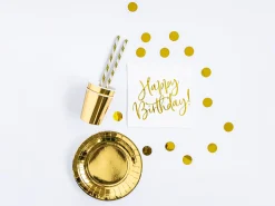 Syntymäpäivät|Syntymäpäivät>PartyDeco sp. z o.o. sp. k., ul. Kolumba 1, 70-035 Szczecin, www.partydeco.com Happy Birthday kattaus- ja koristelusetti