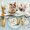 Syntymäpäivät|Syntymäpäivät>PartyDeco sp. z o.o. sp. k., ul. Kolumba 1, 70-035 Szczecin, www.partydeco.com Happy Birthday 60 pahvimuki korkeakiiltokulta 6 kpl/pkt