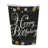 Lasit Ja Mukit>IV Beck / Amscan Europe GmbH, Dettinger Str. 148, 73230 Kirchheim/Teck, Germany, www.amscan-europe.com Happy Birthday pahvimuki 8 kpl/pkt