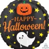 Pienet Foliopallot|Halloween>Anagram International Inc, 7700 Anagram Drive, MN 55344-7307, USA, http://www.anagramballoons.com/ Happy Halloween kurpitsa ja haamu foliopallo