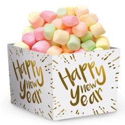 Herkkupussit, Kipot Ja Laatikot|Uusi Vuosi>Boland Party Partners, P. O. Box 518, AK ALPHEN A/D RIJN, https://boland.eu Happy New Year herkkukippo 6 kpl/pkt