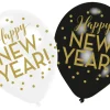 Uusi Vuosi>IV Beck / Amscan Europe GmbH, Dettinger Str. 148, 73230 Kirchheim/Teck, Germany, www.amscan-europe.com Happy new year ilmapallo 27,5, cm 6 kpl/pss