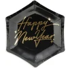 Lautaset|Uusi Vuosi>PartyDeco sp. z o.o. sp. k., ul. Kolumba 1, 70-035 Szczecin, www.partydeco.com Happy New Year pahvilautanen 12,5 cm 6 kpl/pkt