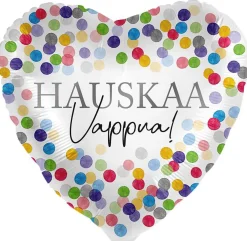 Pienet Foliopallot|Vappu>Premioloon Hauskaa Vappua konfetti foliopallo
