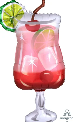 Muotofoliopallot>Anagram International Inc, 7700 Anagram Drive, MN 55344-7307, USA, http://www.anagramballoons.com/ Hedelmäjuoma muotofolio
