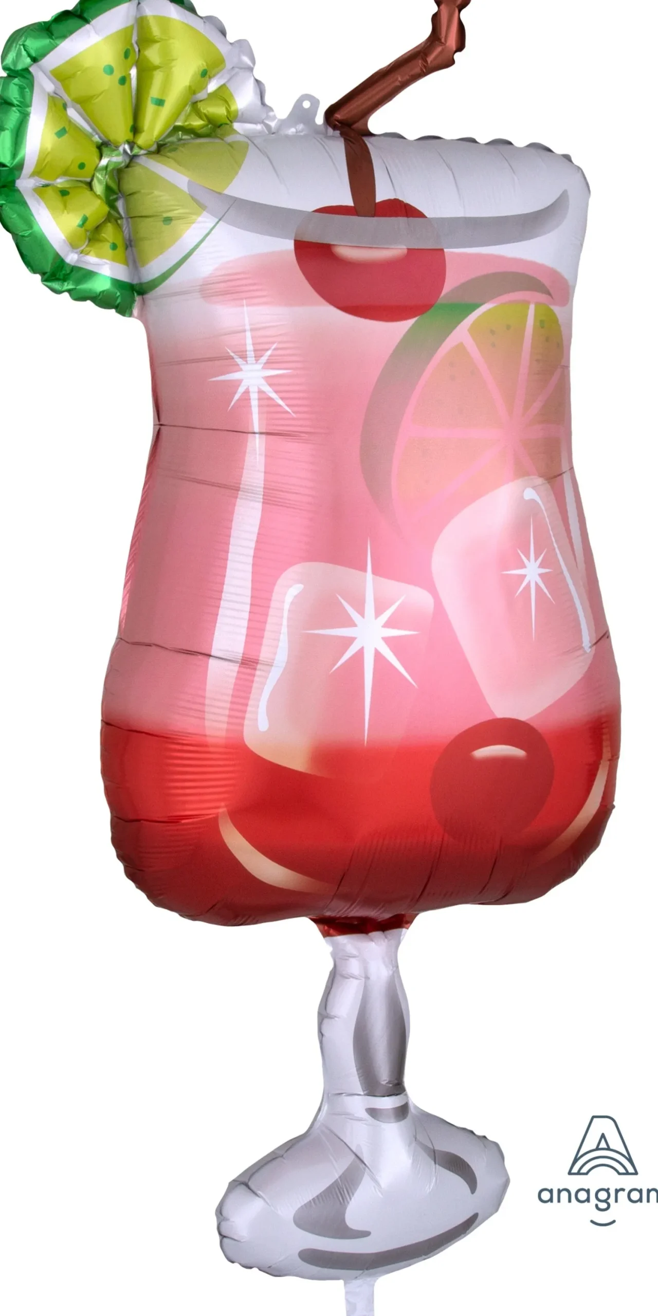 Muotofoliopallot>Anagram International Inc, 7700 Anagram Drive, MN 55344-7307, USA, http://www.anagramballoons.com/ Hedelmäjuoma muotofolio