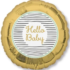 Pienet Foliopallot>Anagram International Inc, 7700 Anagram Drive, MN 55344-7307, USA, http://www.anagramballoons.com/ Hello Baby foliopallo