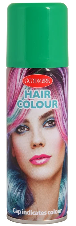 Pääsiäinen|Halloween>Goodmark Europe NV, Industrielaan 15, 8520 Kuurne, www.goodmarkgroup.com Hiusvärispray vihreä 125 ml