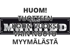 Liput, Kyltit Ja Julisteet|Muut Koristeet Ja Rekvisiitat>PartyDeco sp. z o.o. sp. k., ul. Kolumba 1, 70-035 Szczecin, www.partydeco.com Hääkyltti pahvia, "Just married" hopea 1 kpl