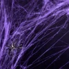 Muut Ripustettavat Koristeet|Halloween>PartyDeco sp. z o.o. sp. k., ul. Kolumba 1, 70-035 Szczecin, www.partydeco.com Hämähäkinseitti violetti 60 g