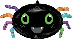 Muotofoliopallot|Halloween>Anagram International Inc, 7700 Anagram Drive, MN 55344-7307, USA, http://www.anagramballoons.com/ Hämähäkki pienmuotofolio
