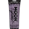Penkkarit|Glitterit>Smiffys II Ltd., New Lane, Leeds, LS11 5DZ United Kingdom, www.smiffys.com Holografinen glittergeeli hienojakoinen violetti 12 ml