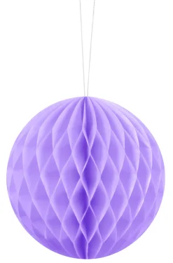 Muut Ripustettavat Koristeet>PartyDeco sp. z o.o. sp. k., ul. Kolumba 1, 70-035 Szczecin, www.partydeco.com Hunajakenno koriste, liila 10 cm