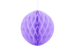 Muut Ripustettavat Koristeet>PartyDeco sp. z o.o. sp. k., ul. Kolumba 1, 70-035 Szczecin, www.partydeco.com Hunajakenno koriste, liila 20 cm