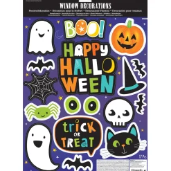 Halloween>IV Beck / Amscan Europe GmbH, Dettinger Str. 148, 73230 Kirchheim/Teck, Germany, www.amscan-europe.com Ikkunatarrat Halloween Friends