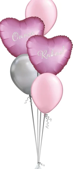 Asetelmat Noudettuna Myymälästä>Ilmapallokeskus Balloon Center Oy Part of Toyrock Group, Tiilipojanlenkki 9, 01720 VANTAA, www.ilmapallokeskus.fi Ilmapalloasetelma, KIMALLEKIRJOITUKSELLA, KEKKERI
