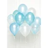 Vauvakutsut, Baby Shower|Vauvakutsut, Baby Shower>IV Beck / Amscan Europe GmbH, Dettinger Str. 148, 73230 Kirchheim/Teck, Germany, www.amscan-europe.com Ilmapalloasetelmapakkaus vaaleansiniset sävyt 10 palloa