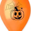 Painetut Ja Kuvioidut Ilmapallot>GE.MA.R.srl, Via Colle Marracone, 03034 Casalvieri (FR), www.gemar.it Ilmapallo Halloween kurpitsa 30 cm 5 kpl/pss